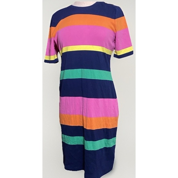 Lauren Ralph Lauren Dresses & Skirts - VTG Lauren by Ralph Lauren Dress Women Large Multi stripes, Casual Preppy